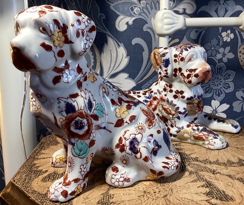 Vintage pair imari - pair, signed