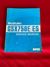 NOS GENUINE SUZUKI WORKSHOP MANUAL FACTORY GSX750E GSX750ES GSX 750 E 1983-1984