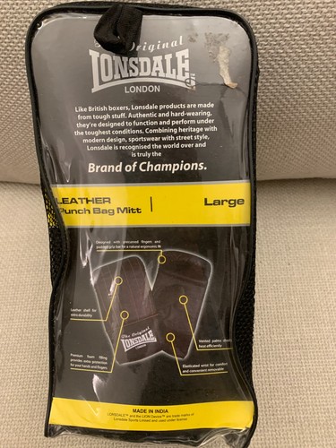 Lonsdale large leather - lonsdale, punch