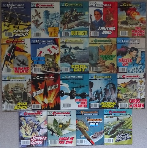 Commando comics issue - x,