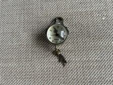 Globe Watch Necklace Roman Numerals, Quartz.