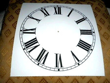 New Clock Dial Face paper card