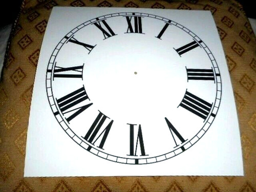 Clock dial face paper - clock,