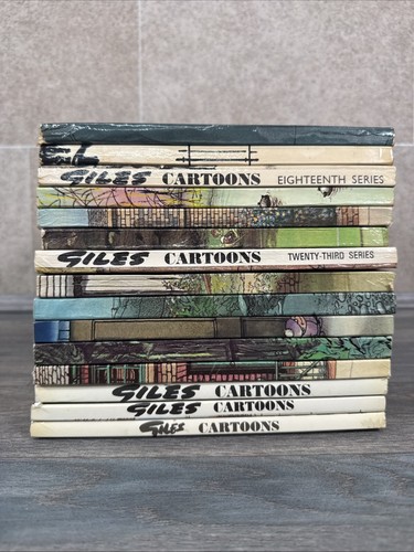 X15 vintage giles cartoons - x15,