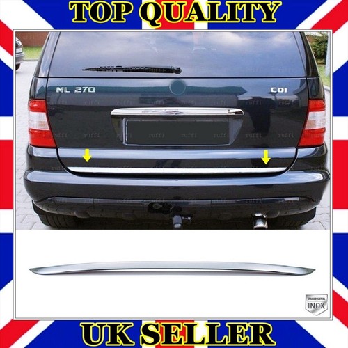 Chrome rear trunk bottom - bottom, trim
