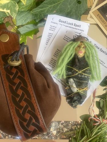 Spirit doll witch a - , in
