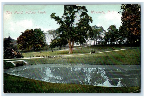 1909 the pond wilcox - wilcox, park