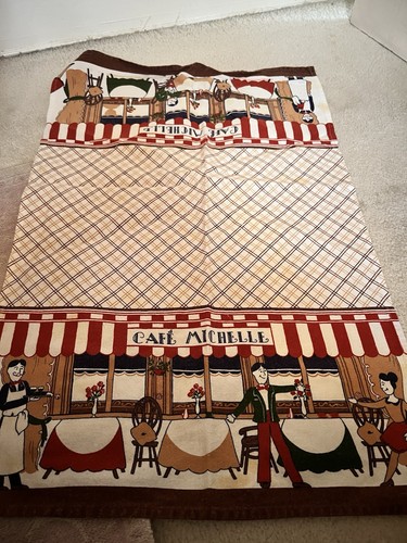 Vintage kitchen tea towel - kitchen, cafe