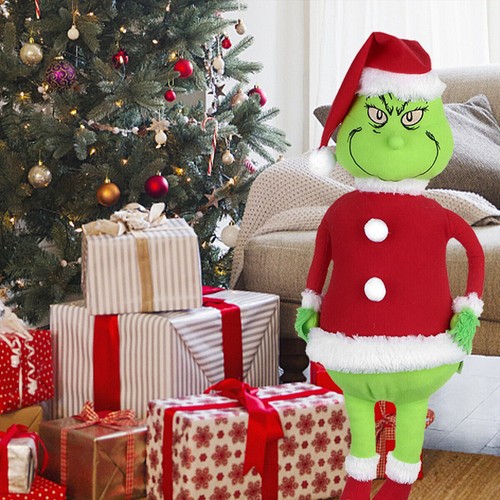 60cm christmas grinch soft - christmas,