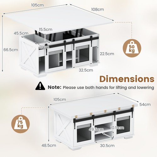 Convertible dining - 3-in-1,