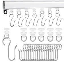 120 Pcs Shower Curtain Track