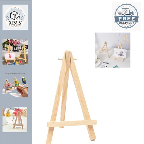 Wooden mini easel stand pack - wooden,