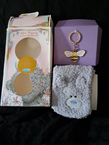 Bee key ring and tatty - ring, teddy