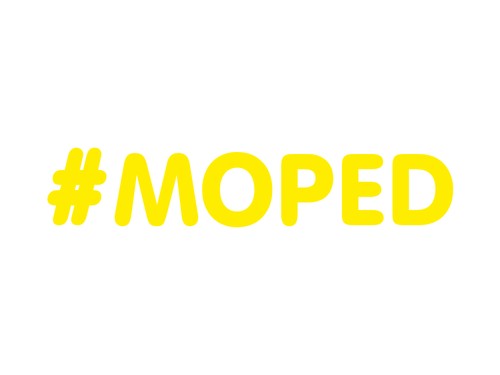 Sticker moped foil - sticker,