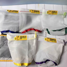 1Gallon 5Bags Kit All Mesh Bubble Bags Hash Ice Filter Extraction Bag Press Scre