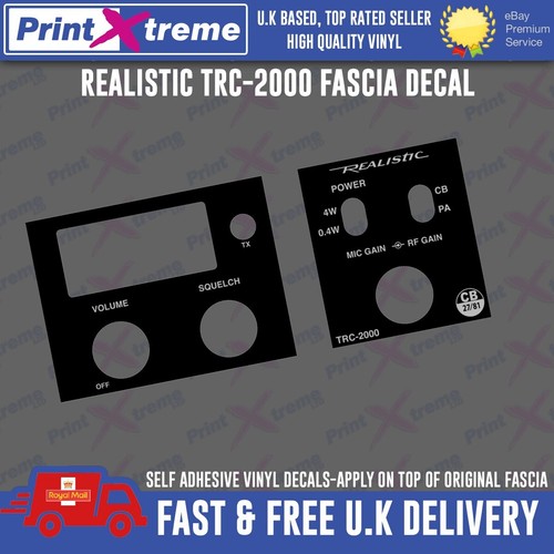 Realistic trc 2000 radio - realistic,