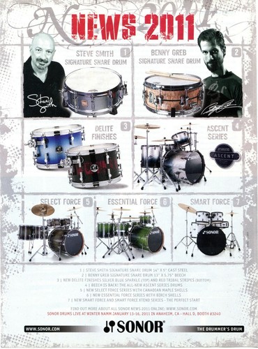 2011 print sonor drum - of,