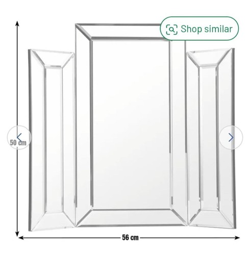 Home bevelled triple dressing - home,