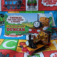ERTL Limited Edition Duncan Thomas Tank Engine & Friends Train With Card 1996