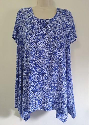 Nina leonard blue white - leonard, (qvc)