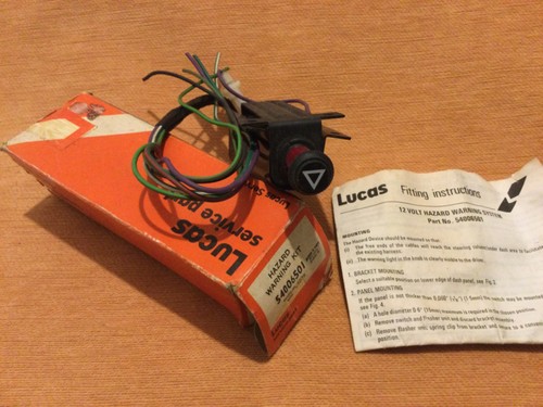 Lucas nos hazard warning - lucas, kit