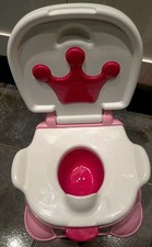 3 in 1 Pink Baby Toddler Toilet Trainer Safety Music Potty Training Seat