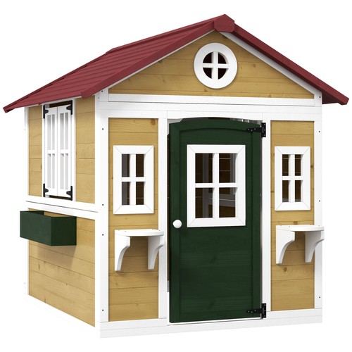 Beige wooden kids outdoor - kids,