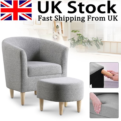Accent upholstered single sofa - single,