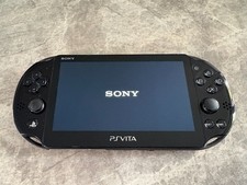 Sony PS Vita 2000 Slim 8GB Black Handheld System Boxed Game Charger