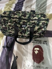A Bathing Ape Bape Duffle Bag