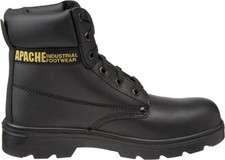 Apache Men's AP300 Safety Boots Black 10 UK