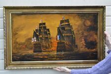Vintage Oil Painting on Canvas