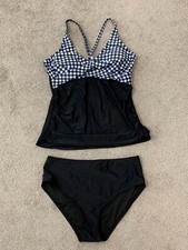 Yonique Gingham Tankini