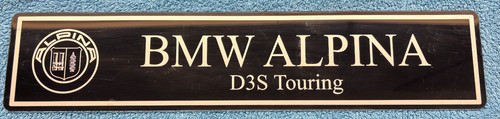 Alpina bmw licence plate badge - bmw,