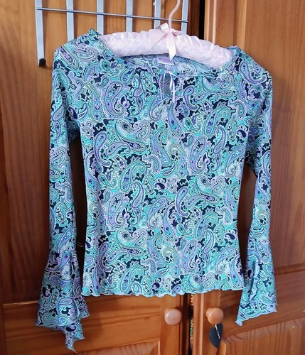 Tammy paisley top - paisley, 8