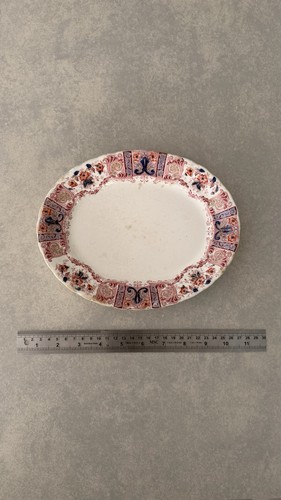 Red eaton serving platter - eaton, by