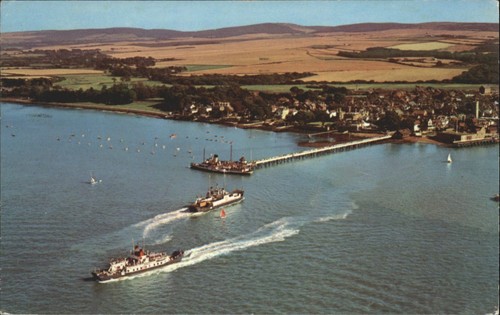 Vintage postcard the pier - vintage, &