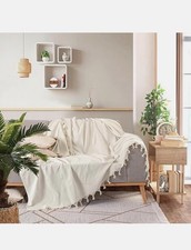 Milam London 100% Cotton Throw