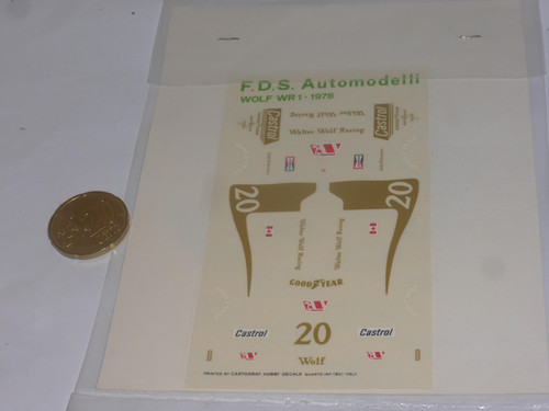 Decals wolf ford cosworth - wolf,