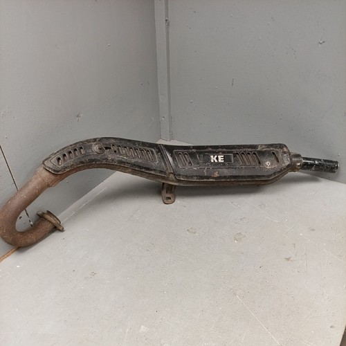 Kawasaki ke100 exhaust pipe - kawasaki,