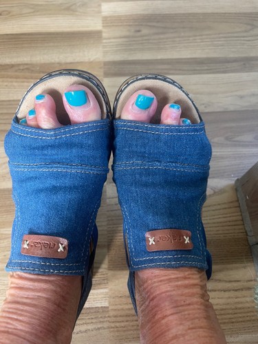 Reiker denim sandals - , 7