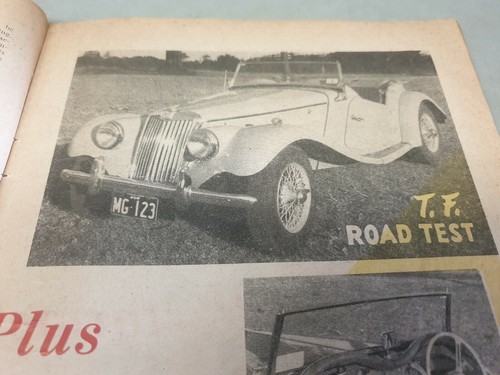 July 1954 modern motor - motor, mag