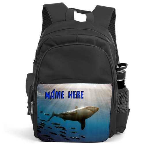 Personalised shark backpack - shark,