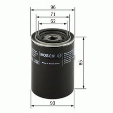 (10 pack) BOSCH CAR OIL FILTER