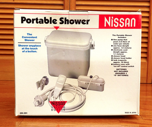Vintage portable shower - vintage,
