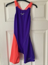 Speedo Girls Endurance Race Swim Legsuit swimwear swimsuit Age 12 years/152cm