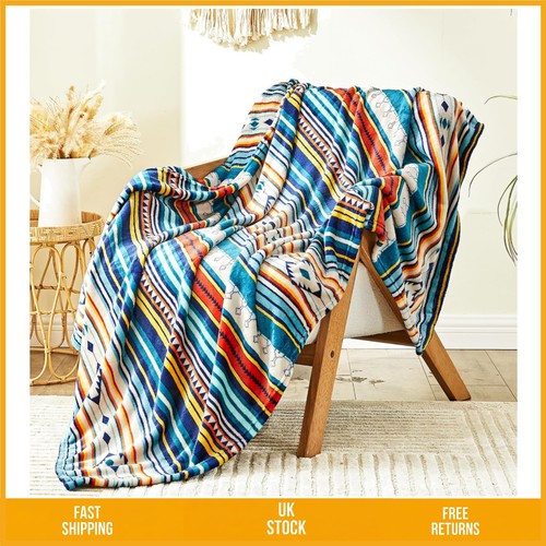Cosy boho aztec fleece - fleece, sofa