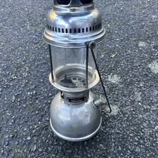 Antique Vintage Original petromax 826-350 Lantern Lamp Germany working painted
