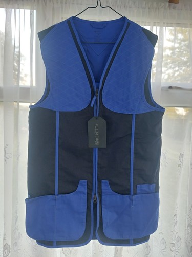 Beretta full cotton vest - vest, navy