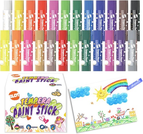 Blot tempera paint sticks - blot,